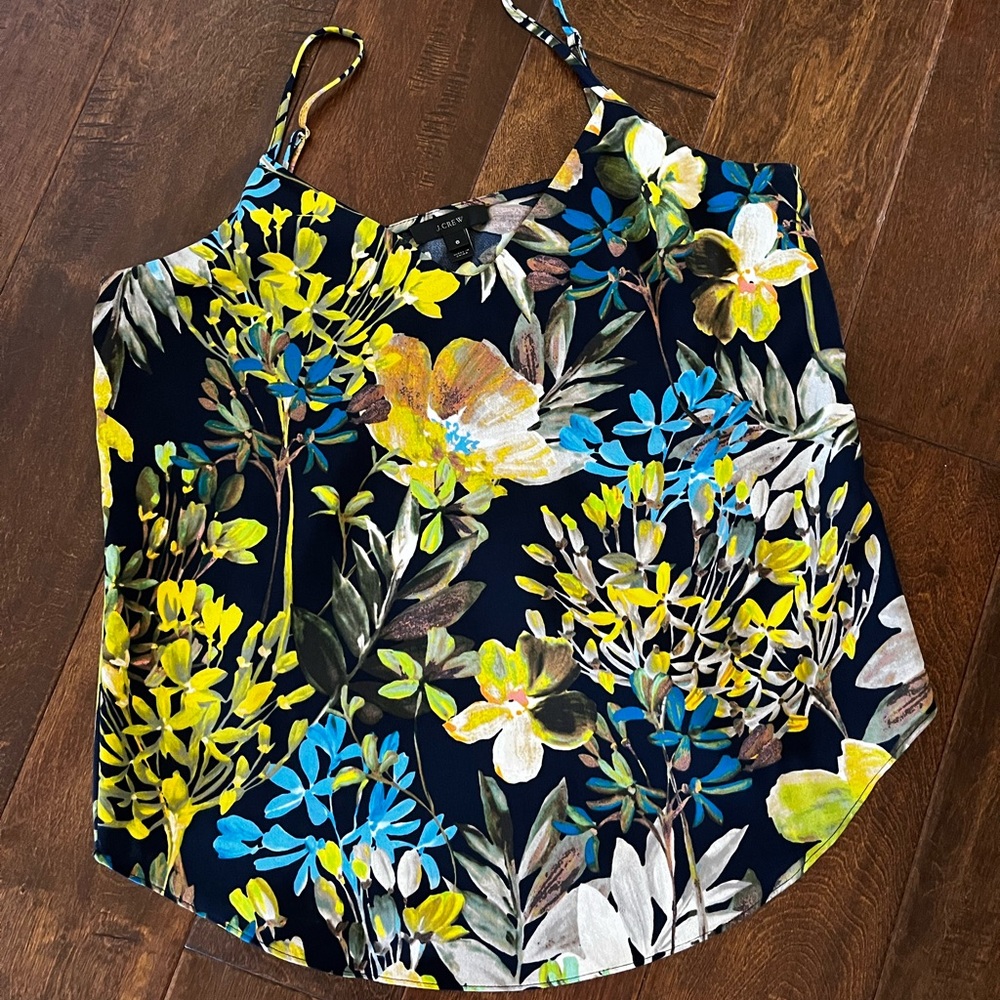 JCrew, floral top
